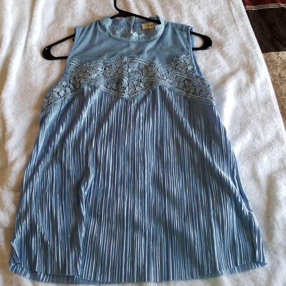 Light blue  top